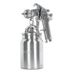 PIPI-320 | Pistola p/pintar succión HVHP vaso alum, 1.8mm, 3 vál Truper