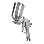 PIPI-411 | Pistola p/pintar gravedad LVMP vaso aluminio, 1 mm, Truper