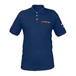 POL-AC-XXG | Playera polo azul, para caballero, talla EEG, Truper