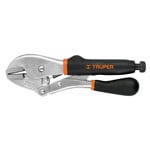 PPT-10RX | Pinza de presión 10' mordaza recta mango de vinil, Truper