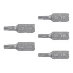 PUDE-5115 | Estuche con 5 puntas torx T15 largo 1', Truper Expert