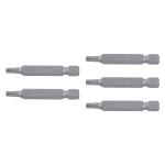 PUDE-5220 | Estuche con 5 puntas torx T20 largo 2', Truper Expert