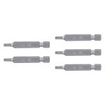 PUDE-6220 | Estuche con 5 puntas torx T20 con seguro largo 2', Expert