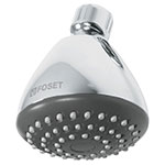 R-201S | Regadera redonda 3-1/4' sin brazo, Foset Aero