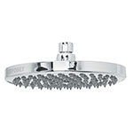 R-208S | Regadera cromo 8' plato redondo, sin brazo, Foset Element