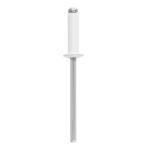 R-46BB | Bolsa c/50 remaches 1/8'x3/8' blancos de aluminio, ala 1/4'