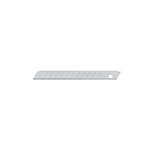 REP-CUT-5 | Estuche con 10 cuchillas SK4 de 9 mm para cutter, Truper