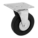 RO-1216 | Rodaja hule 4', placa giratoria con balero, carga 50 kg