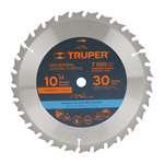 ST-1030 | Disco sierra 10' para madera, 30 dientes centro 5/8', Truper