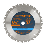 ST-832 | Disco sierra 8-1/4' para madera, 32 dientes centro 5/8'
