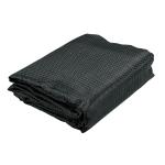 TOSO-803 | Toldo negro de 3 m de polietileno 80% sombra, ancho 3.60 m
