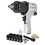 TPN-734H-2K | Kit de llave de impacto 1/2' ind. con estuche plástico