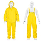 TRA-PRO-M | Conjunto impermeable doble capa, talla M, Truper