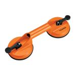 VEVI-2A | Ventosa de aluminio para vidrio, 2 copas de succión, Truper