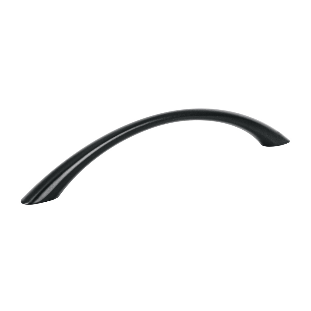 JAL-0262 | Jaladera de 128mm estilo 'Arco' acabado negro, Hermex