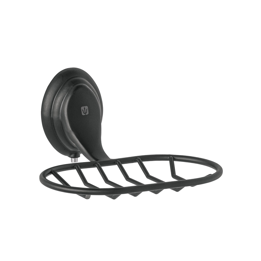 AQA-84M | Jabonera metálica negro, Foset Aqua