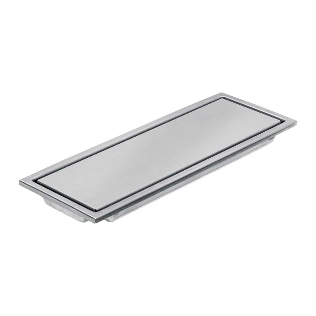 RS-704 | Resumidero largo reversible de 12', acero inox, Aqua
