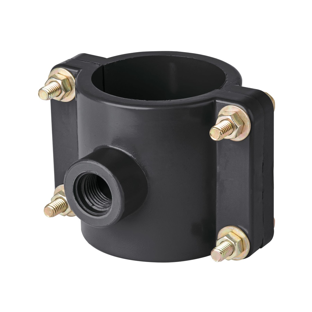 ATD-2 1/2 | Abrazadera para toma domiciliaria PP 2-1/2' x 1/2', Foset