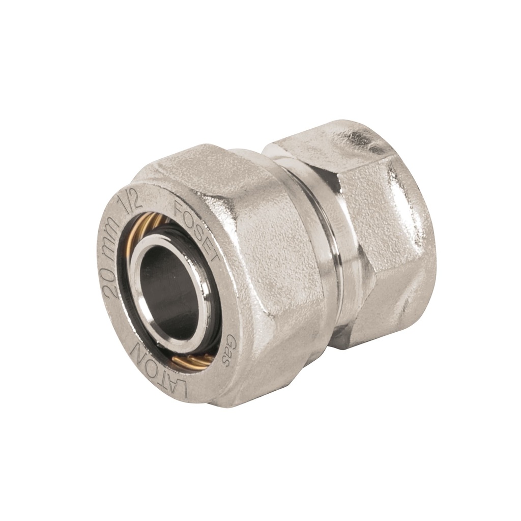 PPG-12NH | Conector para PEALPE, 1/2', con rosca hembra, Foset