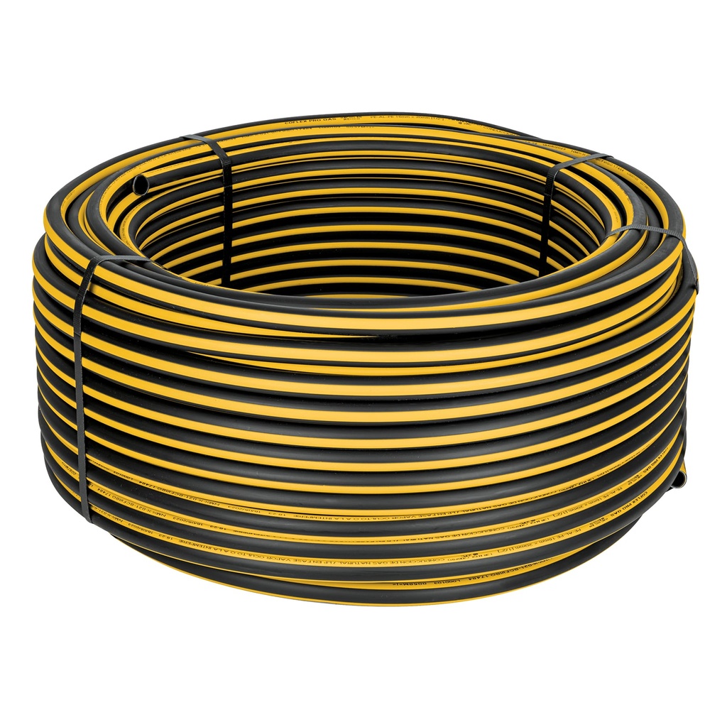 PPG-12100 | Metro de manguera para gas, 1/2' PE-AL-PE en rollo de 100m