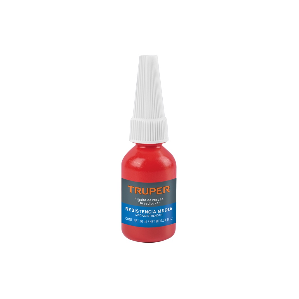FRO-10A | Fijador de roscas, removible, 10 ml, azul, Truper