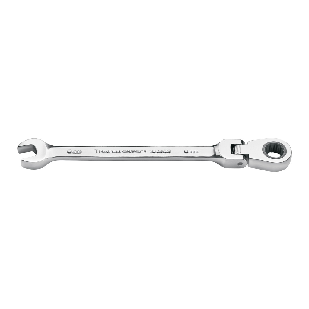 LL-2008MXF | Llave combinada con matraca 8 mm flexible, Expert