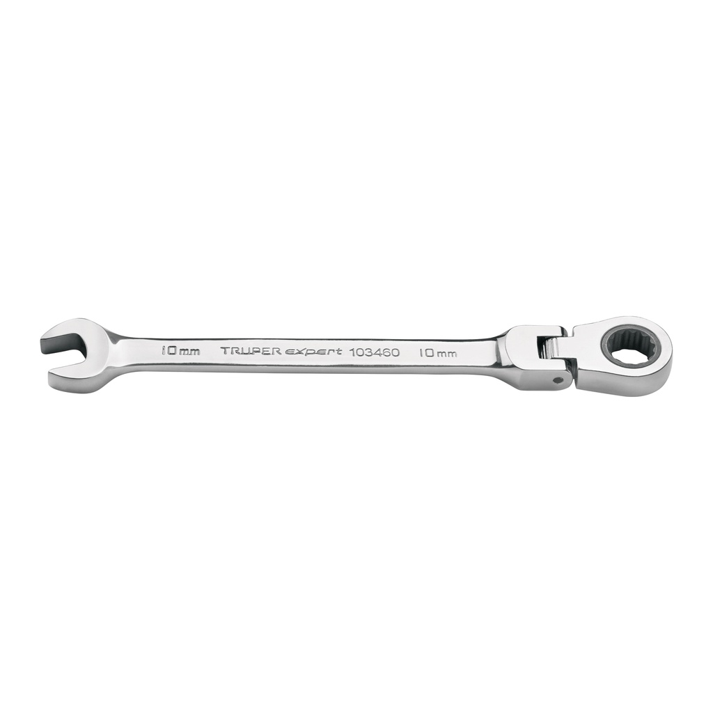 LL-2010MXF | Llave combinada con matraca 10 mm flexible, Expert