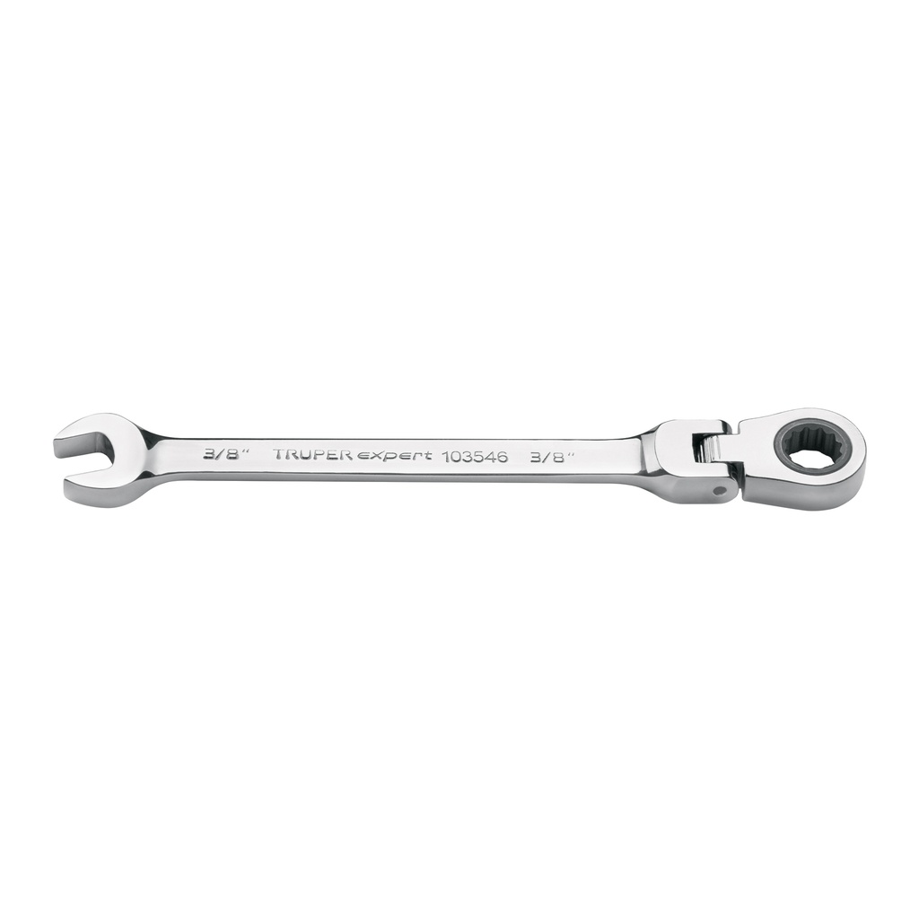 LL-2019MXF | Llave combinada con matraca 19 mm flexible, Expert