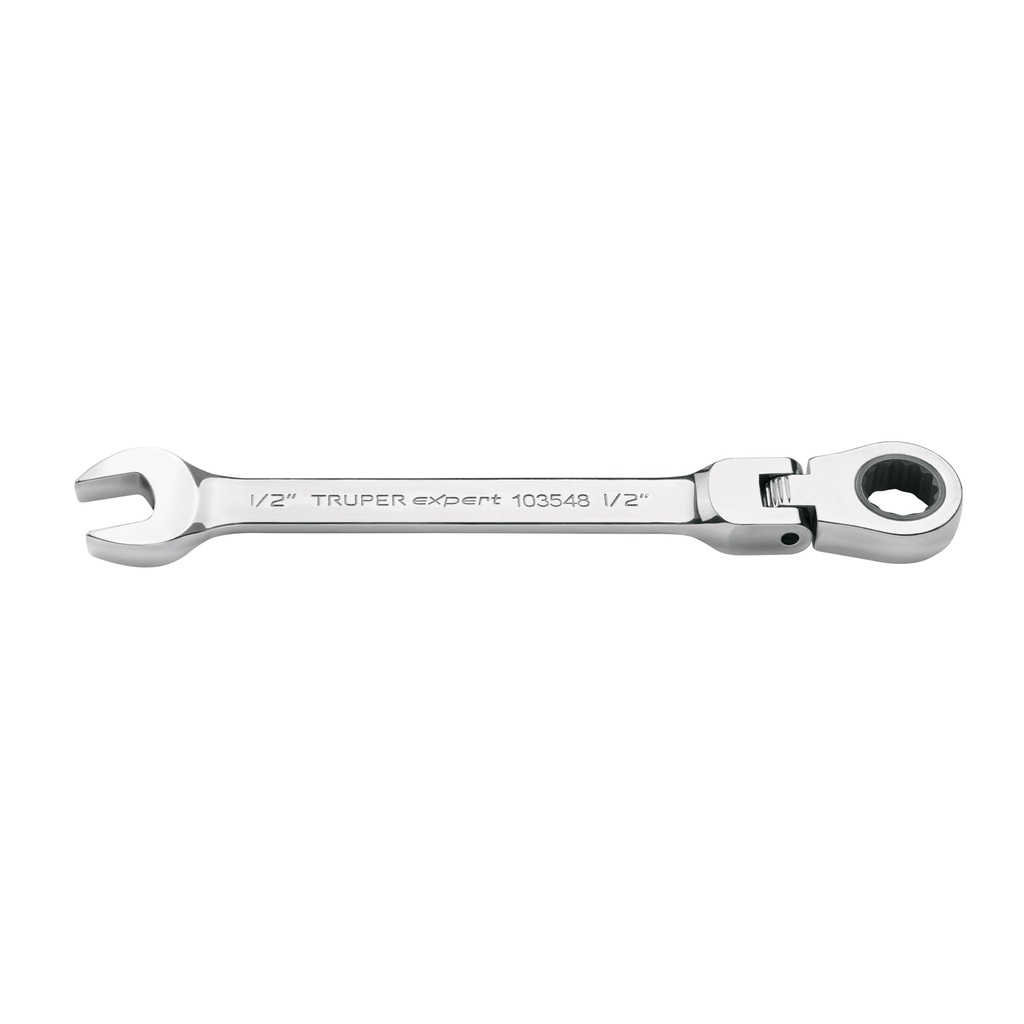 LL-2016XF | Llave combinada con matraca 1/2' flexible, Expert