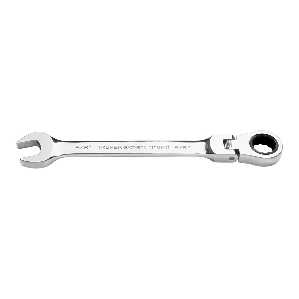 LL-2020XF | Llave combinada con matraca 5/8' flexible, Expert