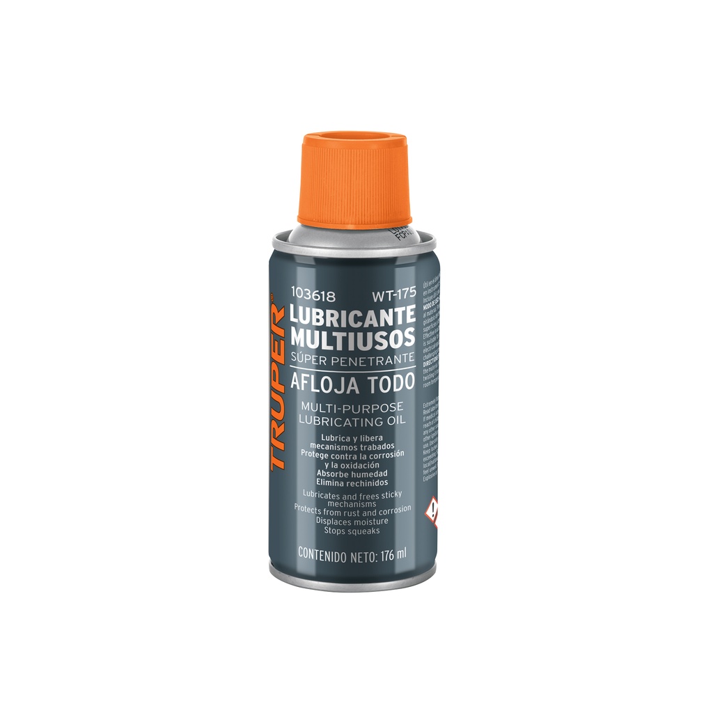 WT-175 | Aceite multiusos en aerosol, 176ml (6oz), Truper