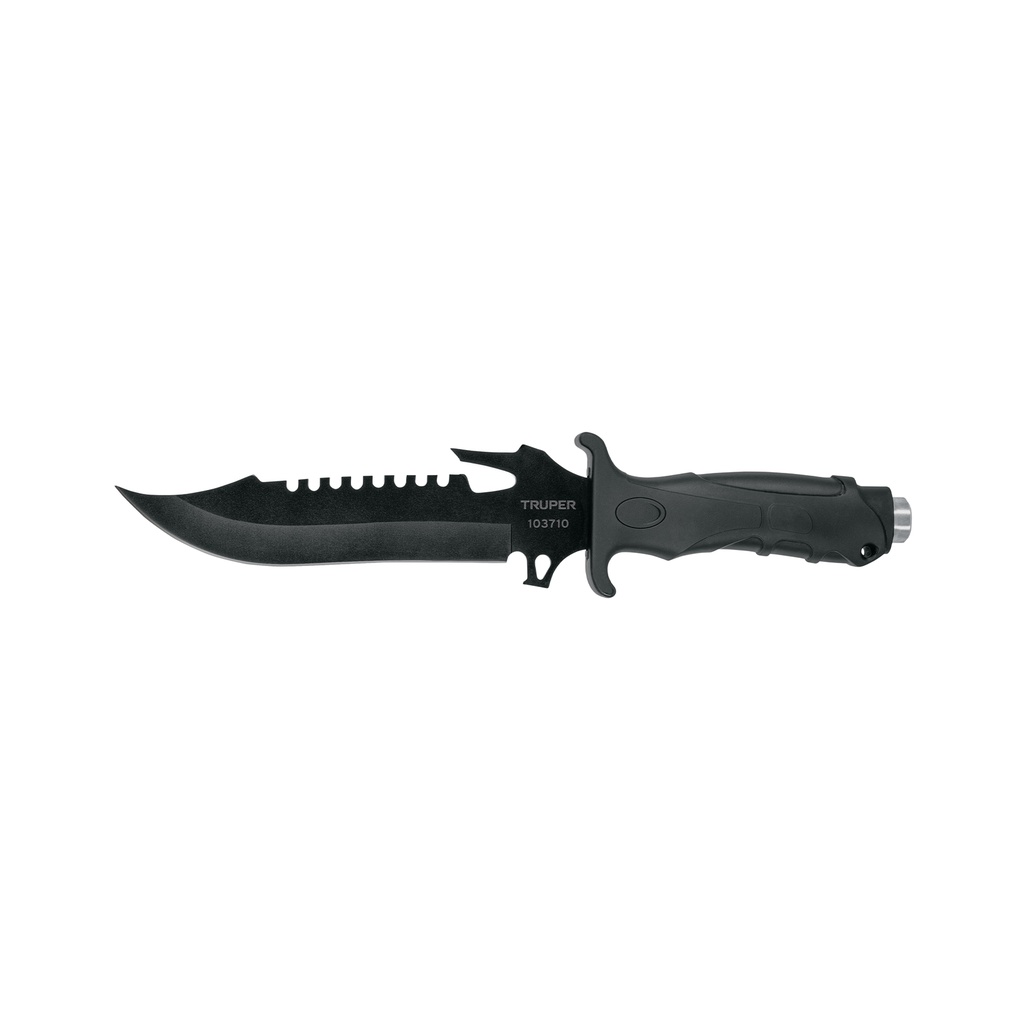 CTA- 7C | Cuchillo táctico para campismo 7', TRUPER