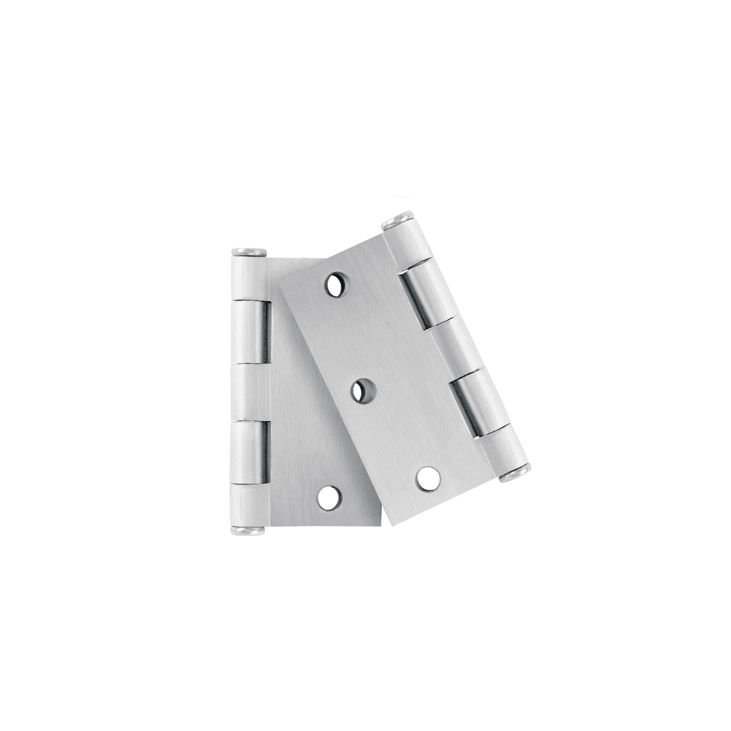 BC-303PB | Bolsa c/2 bisagras cuadradas de 3' acero cromo mate, plana
