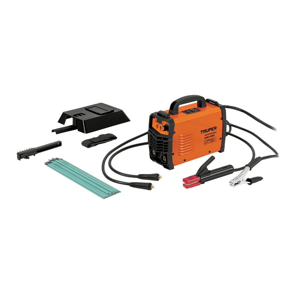 SOIN-130BT | Soldadora inversora 130A, bi-voltaje 127/220V, TRUPER