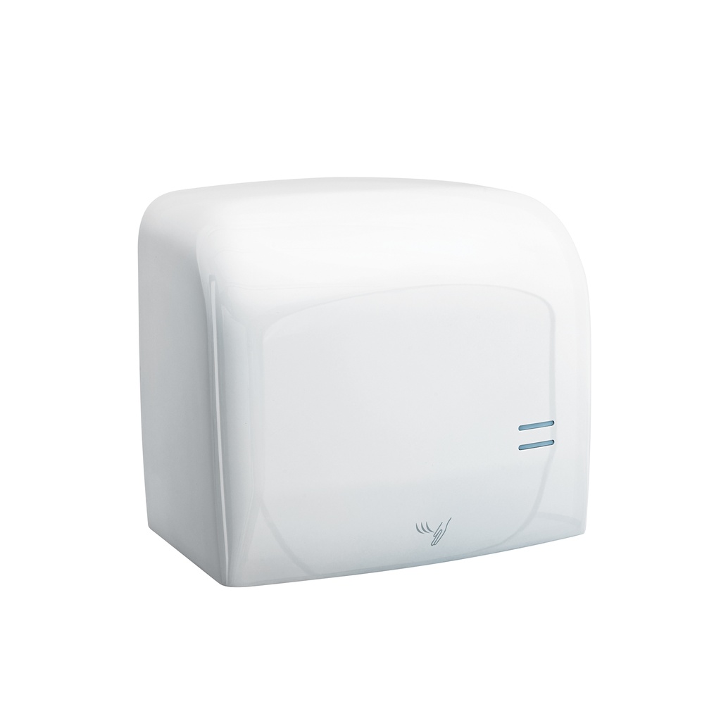 ABP-60B | Secador de manos con sensor óptico, acero, blanco, FOSET