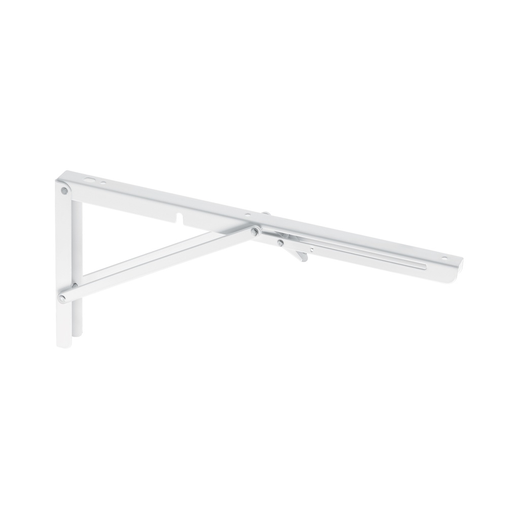 MEP-16B | Ménsula plegable de acero blanca 8' x 16', FIERO