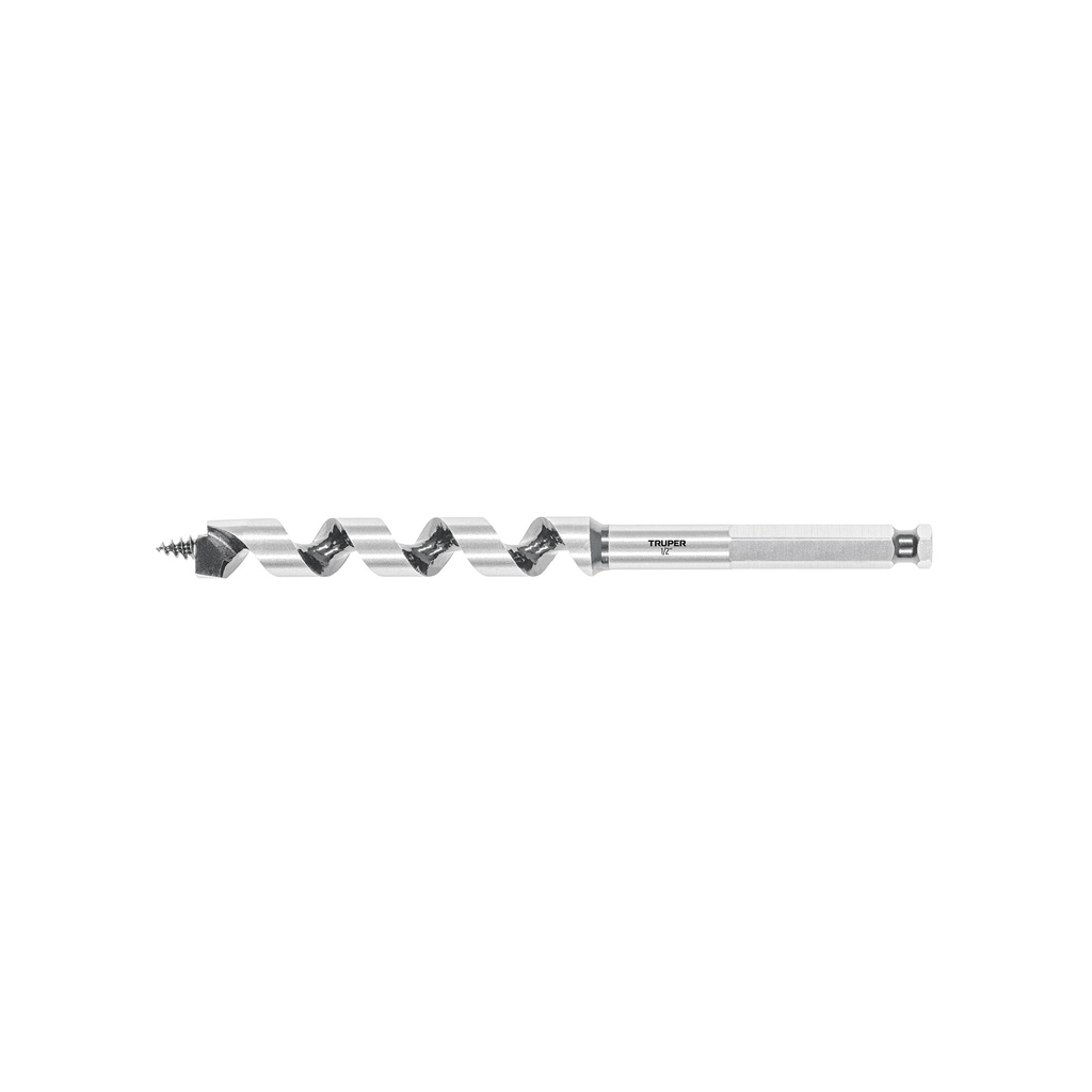 BAB-1/2X6 | Broca auger tipo berbiquí 1/2' X 6', TRUPER