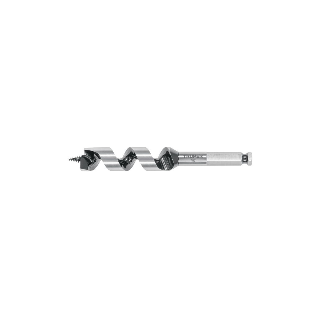 BAB-7/8X6 | Broca auger tipo berbiquí 7/8' X 6', TRUPER