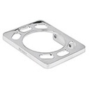 A-907 | Portavaso cepillero metálico, Foset Basic