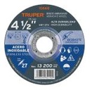 ABT-372 | Disco Tipo 27 de 4-1/2' x 6.5 mm desbaste acero inoxidable