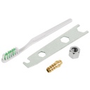 AC-PIPI-200 | Accesorios (llave, cepillo, tuerca y espiga) p/PIPI-26 y 27