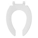 AFWC-45B | Asiento alargado sin tapa para taza fluxómetro, blanco,Foset