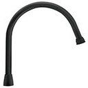 AQCR-80M | Cuello para mezcladora de fregadero, negro mate, Aqua