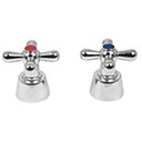 AQMM-61 | Juego 2 manerales cruceta para lavabo, Foset Aqua