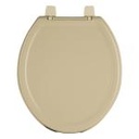 AWC-35C | Asiento ligero con tapa para WC, beige, Foset Basic