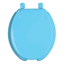 AWC-40Z | Asiento redondo para WC, abierto, azul, Foset