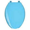 AWC-45Z | Asiento alargado para WC, abierto, azul, Foset