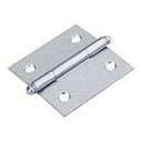 BC-203R | Bisagra cuadrada 2', cromo mate, cabeza redonda, Hermex