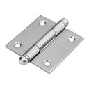 BC-204R | Bisagra cuadrada 2' acero inox, cabeza redonda, Hermex