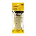 BC-351PPB | Bolsa con 2 bisagras cuadradas 3-1/2', acero latonado, Basic